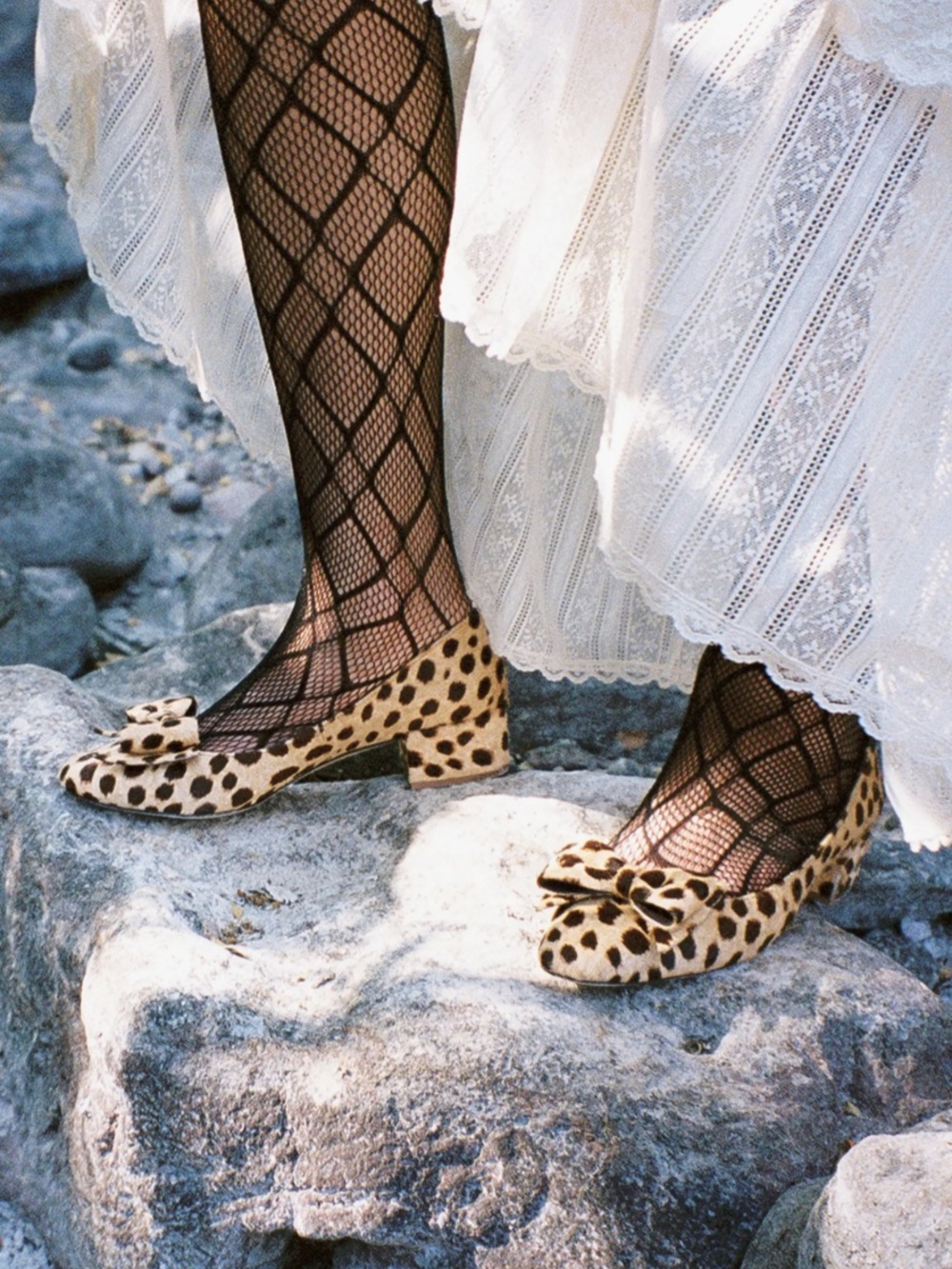 Jeffrey Campbell Maddie Genuine Calf Hair Leopard Pumps